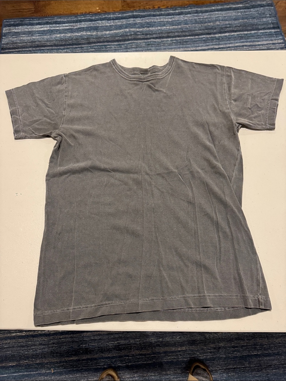 3sixteen Faded Grey Short Sleeve Crewneck Tee